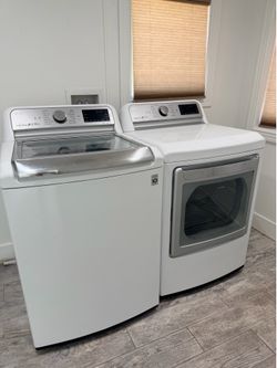 LG washer + dryer set- excellent condition