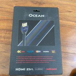 Audioquest Ocean - 25 FT HDMI Cable -