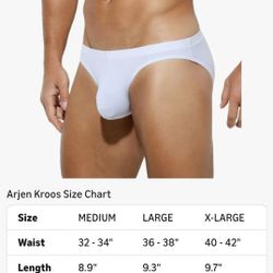  XL Men's Solid Briefs Underwear Pouch Triangle Panties Soft Low Rise Underpants
