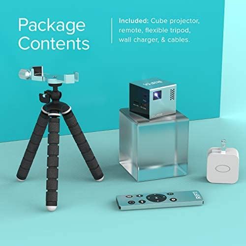 mini prjecter kit and 100" screen