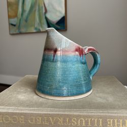 Small Handcrafted Accent Vase ( firm on price )