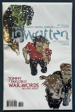 Unwritten #31 & #31.5 (Vertigo DC Comics 2012) Tommy Taylor And The War Of Words