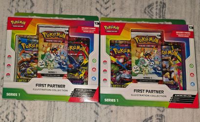 Pokémon First Partner Illustration Collection Series 1