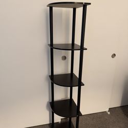 5 Tier Corner Display Rack Multipurpose Shelving Unit