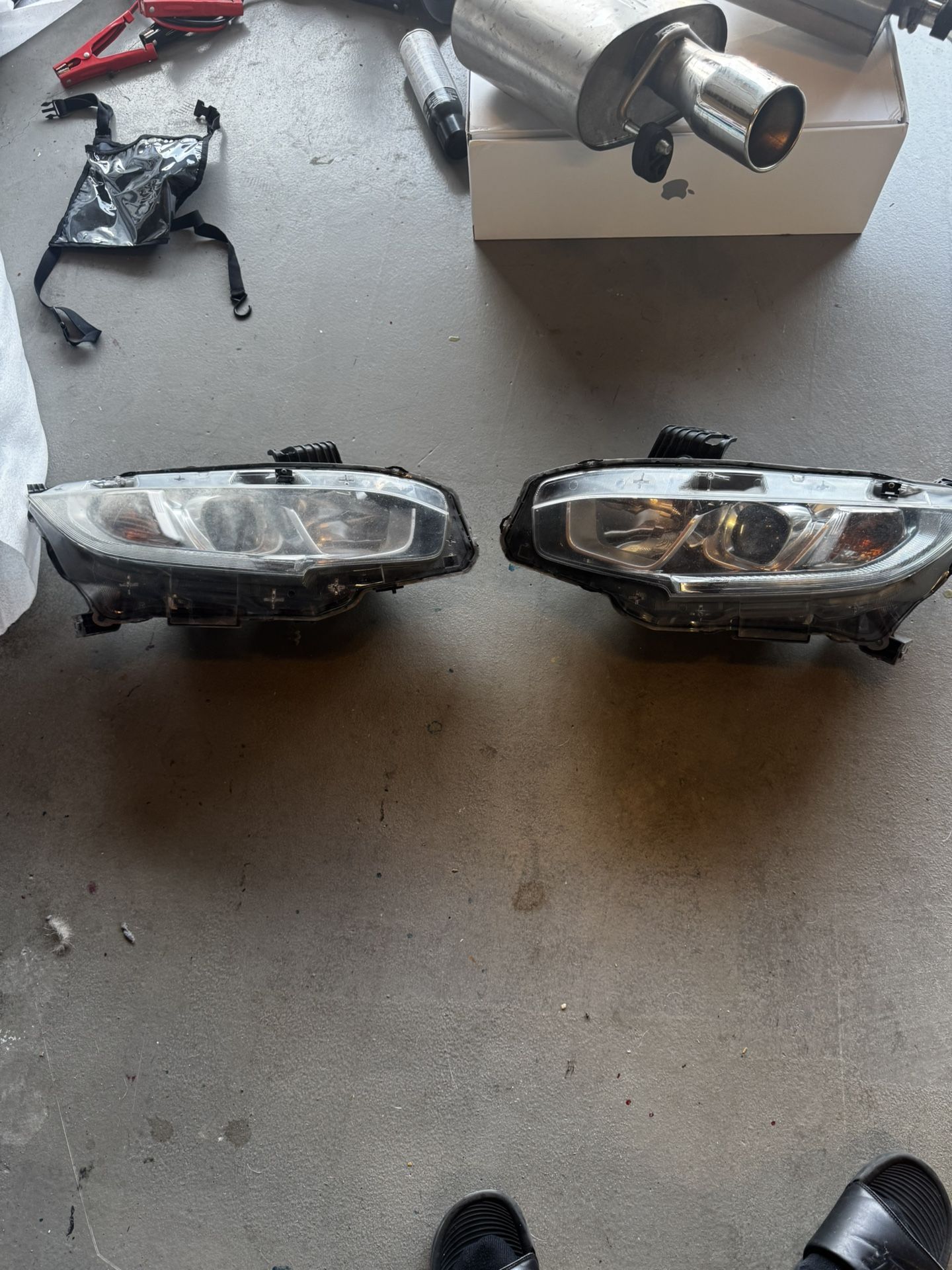 Honda Civic 10th Gen Headlights Set OEM