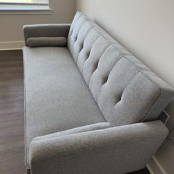 Stylish Futon Sofa/Couch (Need Gone ASAP) 