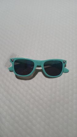 Disney Minny Mouse Teal Green frames icon Adult Sunglasses
