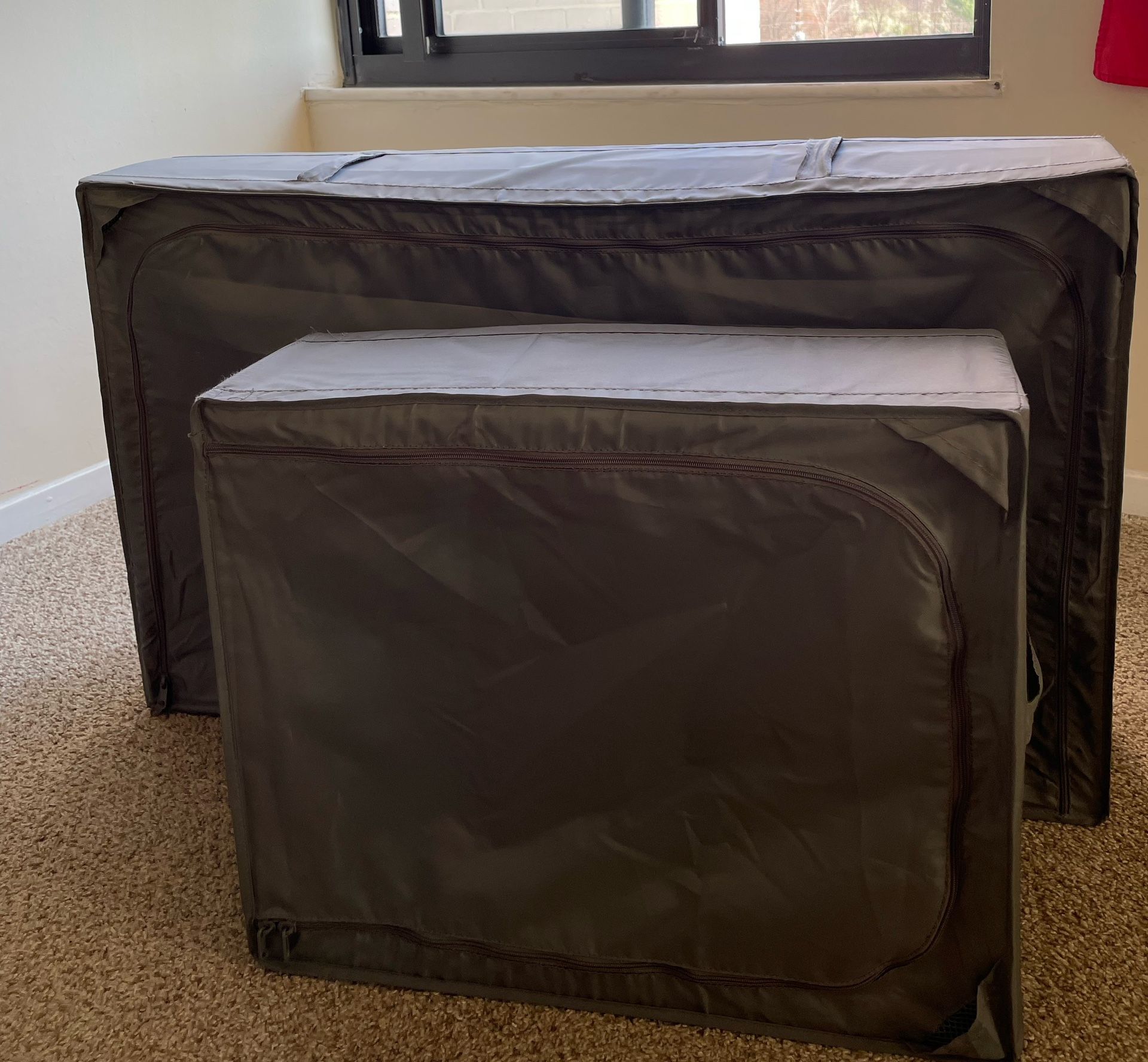 2 IKEA Storage Cases