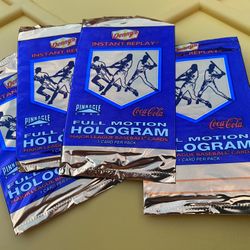 1996 Pinnacle Coca Cola Hologram Baseball Cards