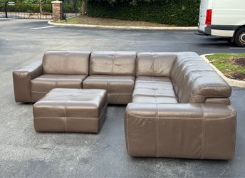 🛋️ Sectional Couch/Sofa - Natuzzi - Leather - Delivery Available 🚛