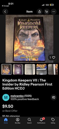 Kingdom Keepers Hard Cover Book