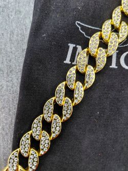 Invicta 8 inch cuban bracelet