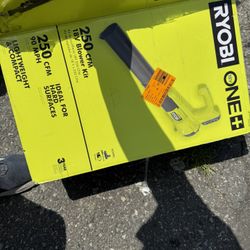 Ryobi 18 Volt Blower Kit With Battery And Charger 