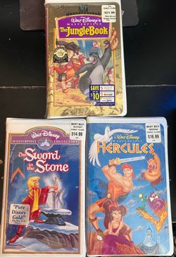 Disney Masterpiece Collection VHS tapes for sale 📼✨