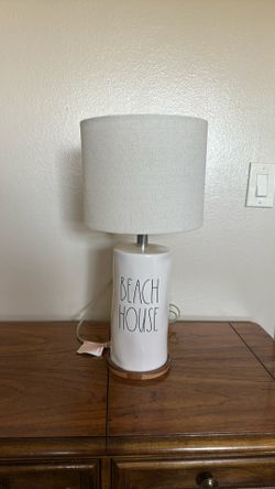 Beach house lamp decor