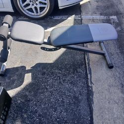 Flat Weight Bench Adjustable 