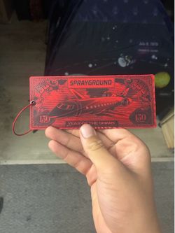 Limited edition Never sold again holographic sprayground tags