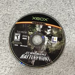 Xbox Star Wars battlefront disc