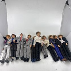 Lot 11 Ken Dolls Fashionistas All With Outfits! Great Variety
