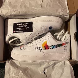 TRAVIS SCOTT CUSTOM AIR FORCE 1s - Lgr Customz 