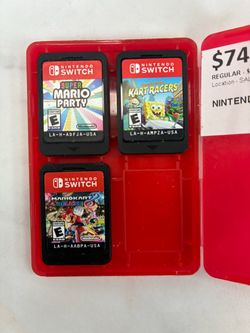 Nintendo switch Games