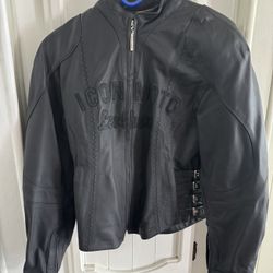Icon Moto Women Bomb Shell Leather Jacket