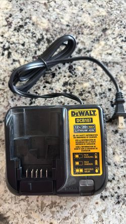 DeWalt DCB107 Max 12V / 20V Lithium-Ion Battery Charger