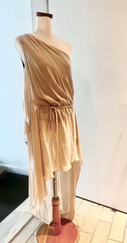 Formal Organza One Shoulder Dress