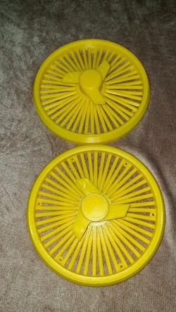 Trash Dayton can hub cap rims