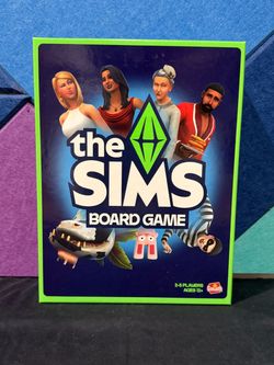Goliath The Sims Board Game 2-5 Players 12+ Learn to Play QR Code