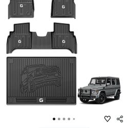 New All Weather Floor Mats Set For 2019-2025 Mercedes Benz G Class G Wagon AMG