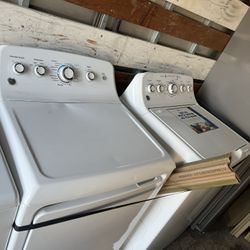 GE Washer & Dryer / Secadora Y Lavadora Gas 