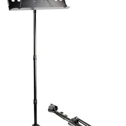 Windsor G905 Orchestral Music Stand in Black | Adjustable Height & Angle, Portable and Durable