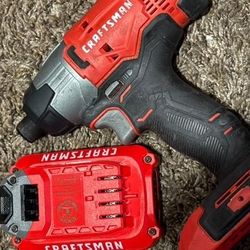 Craftsman Impact Drill With Battery And Charger