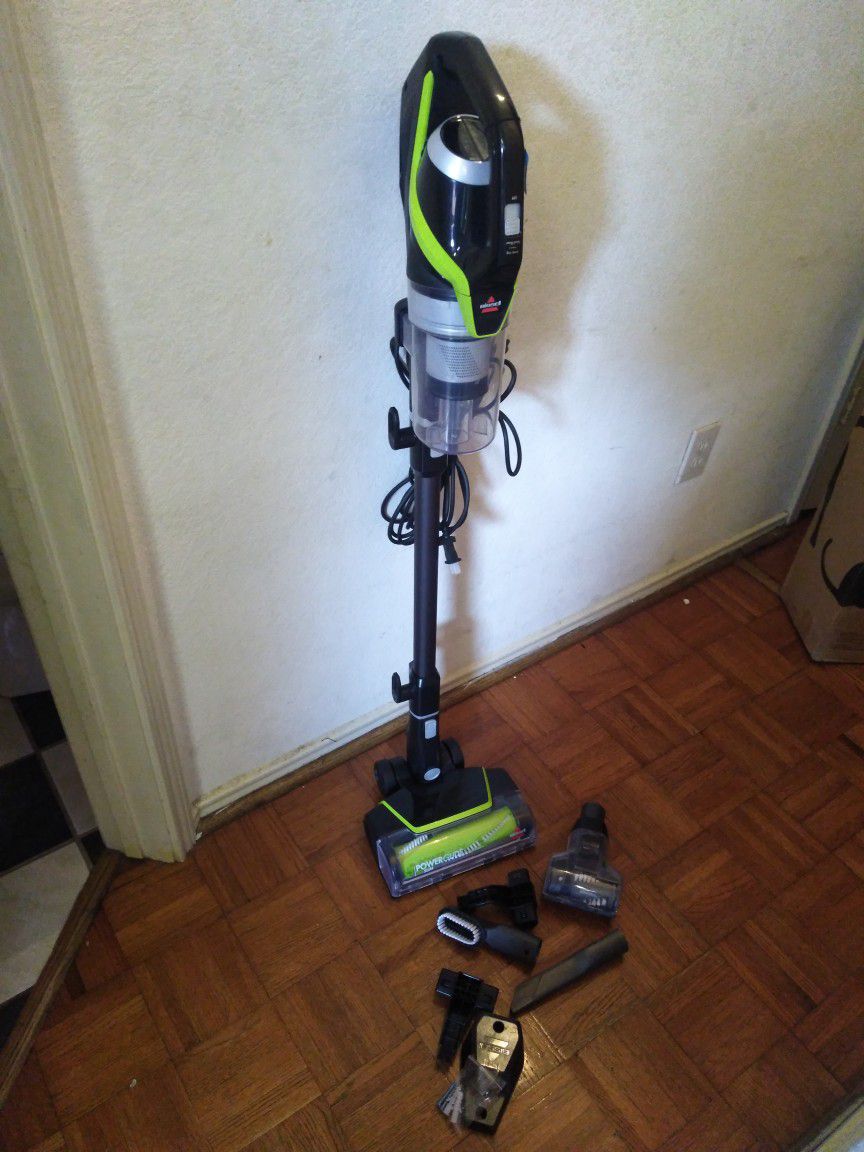 BISSELL PowerGlide Pet Slim Corded Vacuum, 3070, Black, Green - Yahoo  Shopping