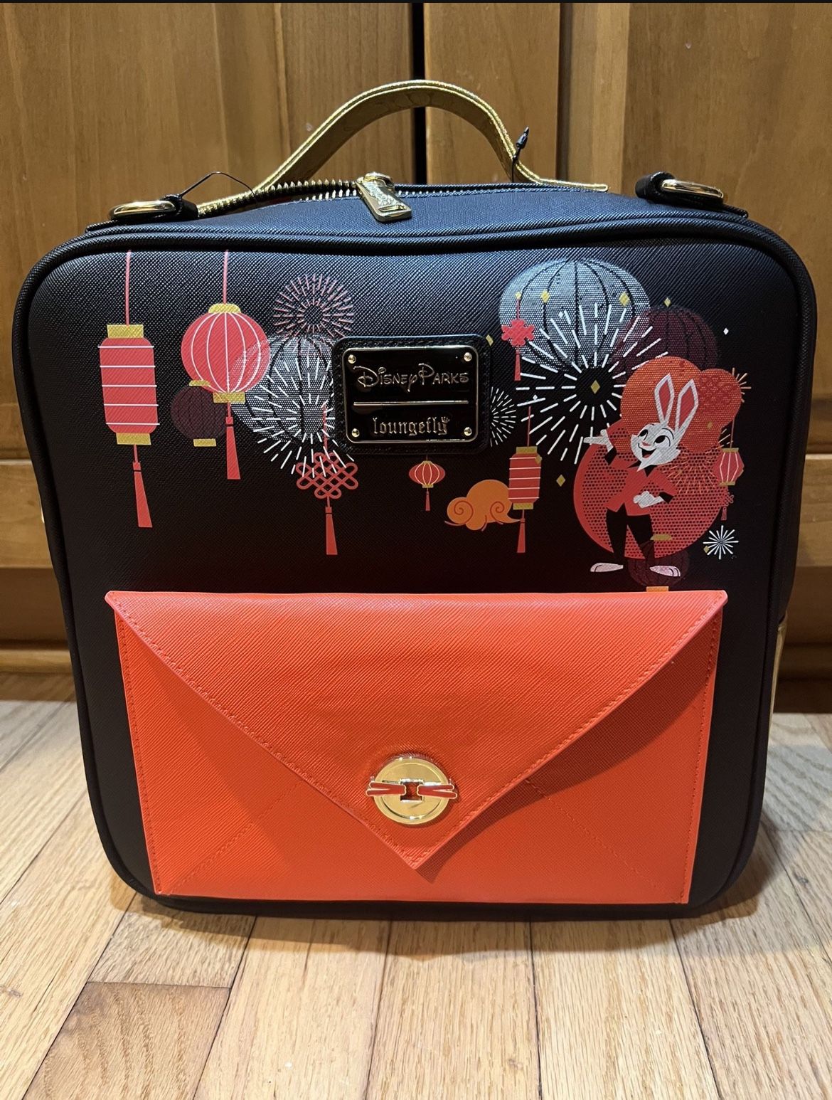 Disney Loungefly Rabbit, Chinese, New Year, Mini Backpack