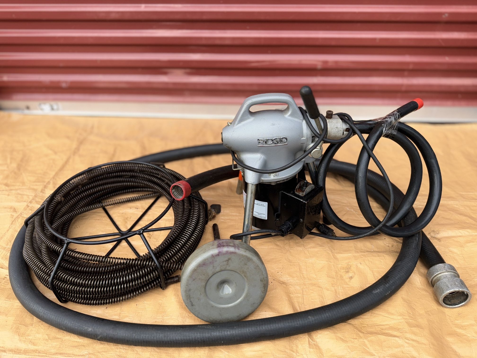 K50-8 Sectional Drain Cleaning Machine