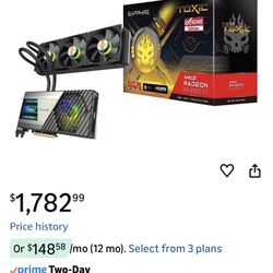 6900XT Sapphire Toxic Limited Edition GPU Graphics Card
