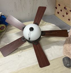 FREE working Hunter ceiling fans with lights