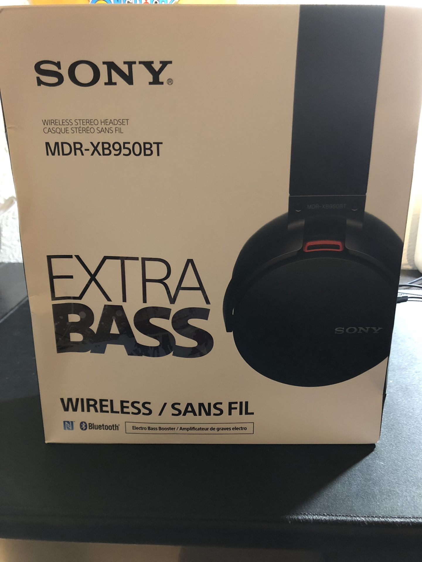 Sony MDR-XB950BT Extra Bass Wireless Headphones.