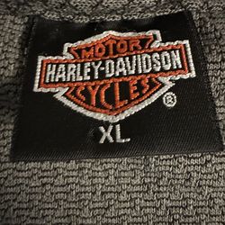 Harley Davidson Gray Polo