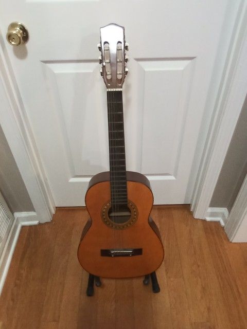 Vintage 1970's Hondo Wood Acoustic Guitar