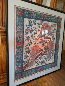 Batik Art Framed Beautiful!
