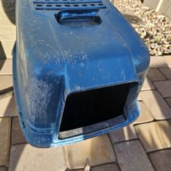 Blue Litter Box