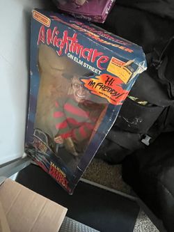 Vintage talking Freddy Krueger doll