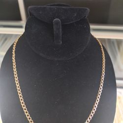 14k Gold Cuban link necklace 7.7 grams 20 Long layaway available 10% down if you interested please make sure you ask for Maribel thank you