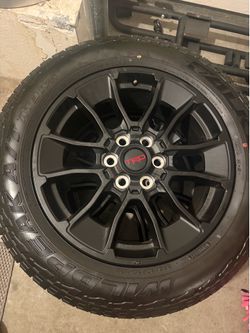 TRD Off-Road wheels