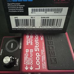 Boss RC-1 Looper Pedal