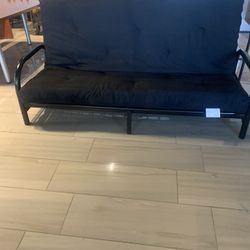 Sofa Futon Bed Black New Sale