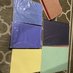 Construction Paper ($3 a bundle or 2 bundles for $5)
